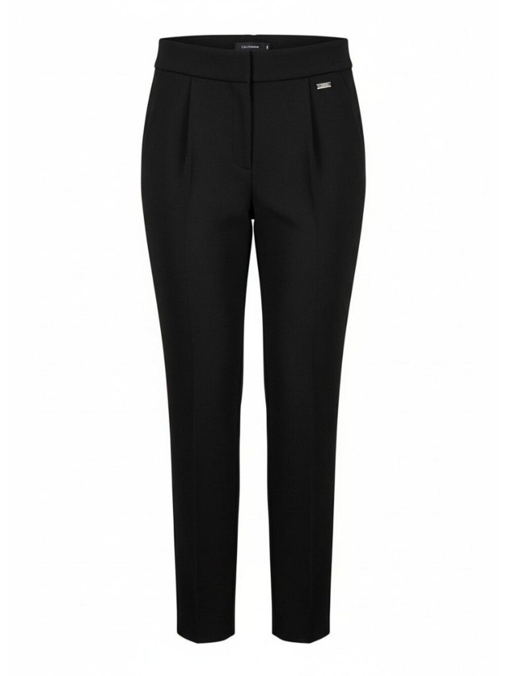 DKNY Black Slim Fit Womens Dress Pants Size Small Stretch Waistband Back Pockets